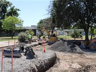 Construction Underway: Plainfield Elementary: June 2025