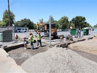 Construction underway at Sci-Tech Academy