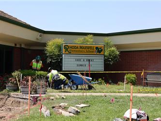 Construction Underway at Maxwell Elementary: June 2025