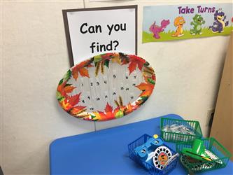 Sensory table - can you find